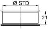 VW 025105507 Main Bearings, crankshaft